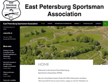 Tablet Screenshot of eastpetersburgsportsman.com